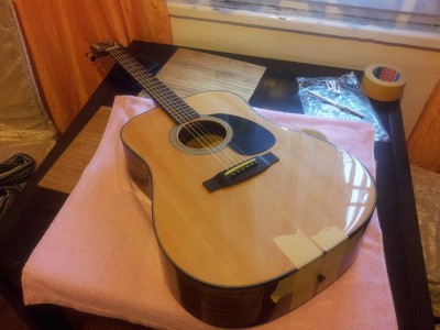 Ostatnie spojrzenie na takaminkę. Strach w oczach - czy po tej zabawie będzie nadawała się do czegokolwiek?