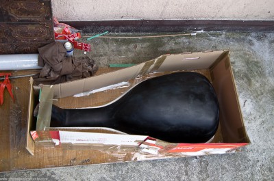 Przygotowanie formu do odlewu matrycy.