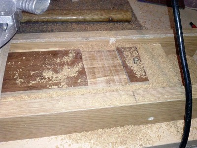 Po frezowaniu wygląda nieciekawie z powodu lipnego freza.