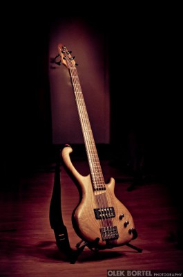 Gospel bas 5<br />Gryf Tanglewood Rebel 5 24 progi <br />Korpus orzech amerykański/włoski wykończony olejowoskiem.<br />przetwornik Seymoor Duncan zamiennik do Music Mana ,pasywny alnico 5 VVT z głośnością dla każdej cewki osobno. Potencjometry longshaft CMT, kondensato