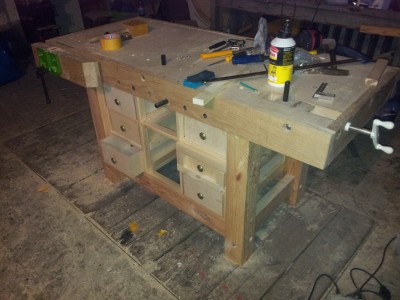 Jeszcze się zastanawiam, nad wyglądem szuflad.