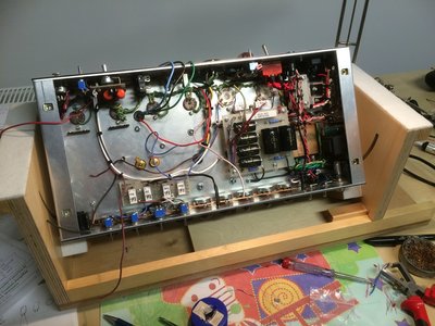 Na kołysce (własnej roboty)